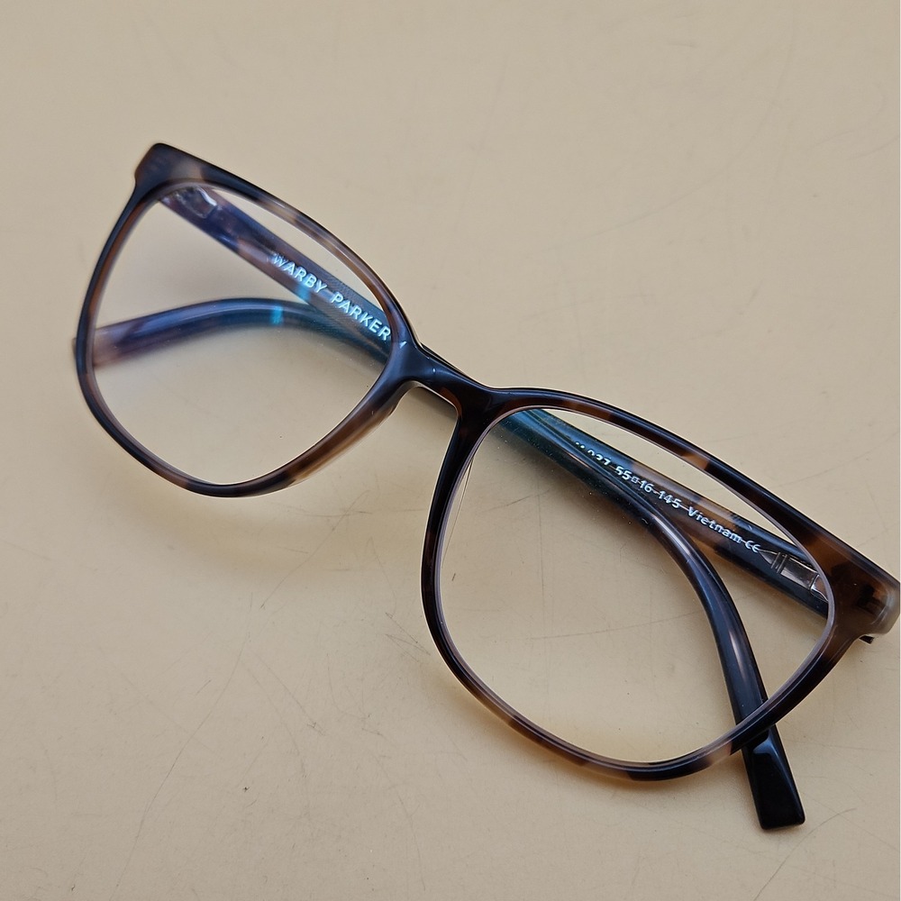 Warby Parker Esme M-937 Tortoise Shell Eyeglass Frames Brown Tan 55 16 145